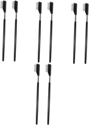 Hemoton 8pcs Makeup Eyelash Brush Precision Lash Combs for Women for Salon and Home Use Gentle for Healthy Eyelashes Your Eye Makeup Effortlessly