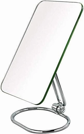 High-Definition Desktop Folding Mirror Square Single-Sided Wall Hanging Princess Mirror Makeup Mirror Portable Desktop Makeup Mirror