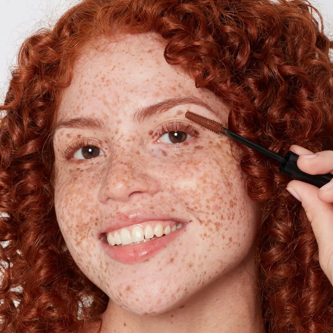 How to be a Redhead Finally Have Lashes Enhancing Mascara (Chestnut), As Seen on Shark Tank, Redhead Mascara, Cruelty-Free, Chestnut Shade