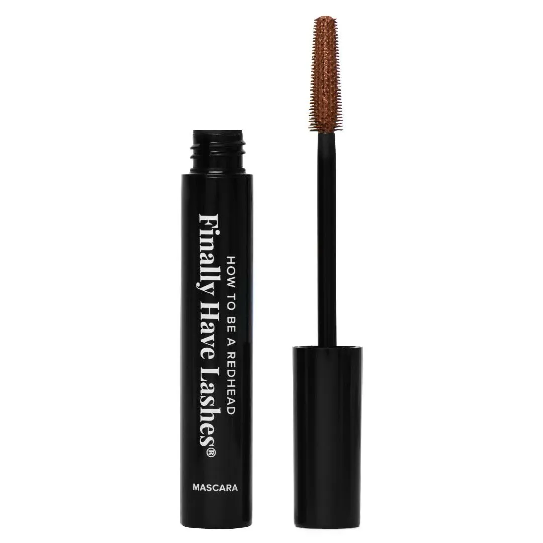 How to be a Redhead Finally Have Lashes Enhancing Mascara (Chestnut), As Seen on Shark Tank, Redhead Mascara, Cruelty-Free, Chestnut Shade