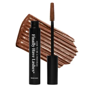 How to be a Redhead Finally Have Lashes Enhancing Mascara (Chestnut), As Seen on Shark Tank, Redhead Mascara, Cruelty-Free, Chestnut Shade