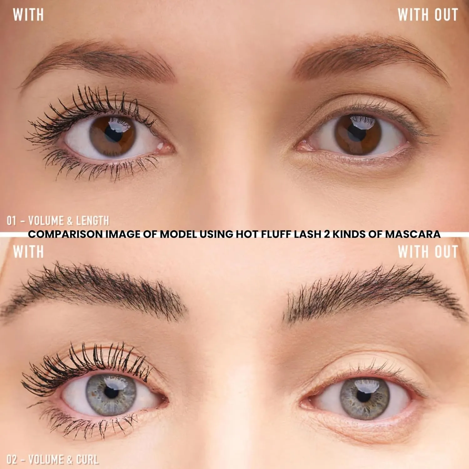 Jason Wu Beauty Hot Fluff Lash - Eyelash Mascara 0.28oz 8g (Volume & Length, 0.28oz 8g)