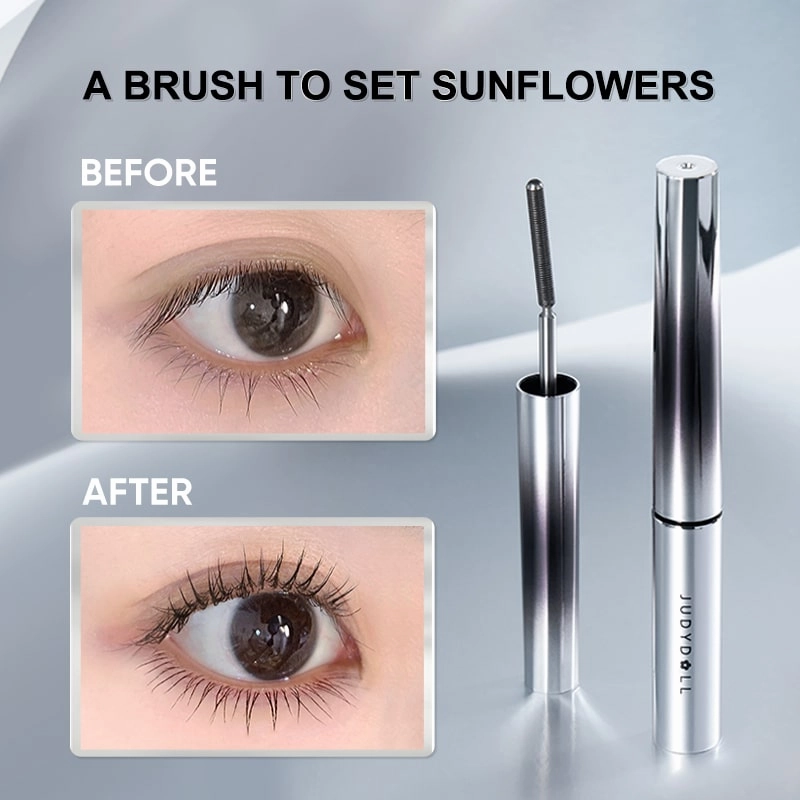 Judy Doll 3D Curling Eyelash Iron Mascara Curly #01 Black