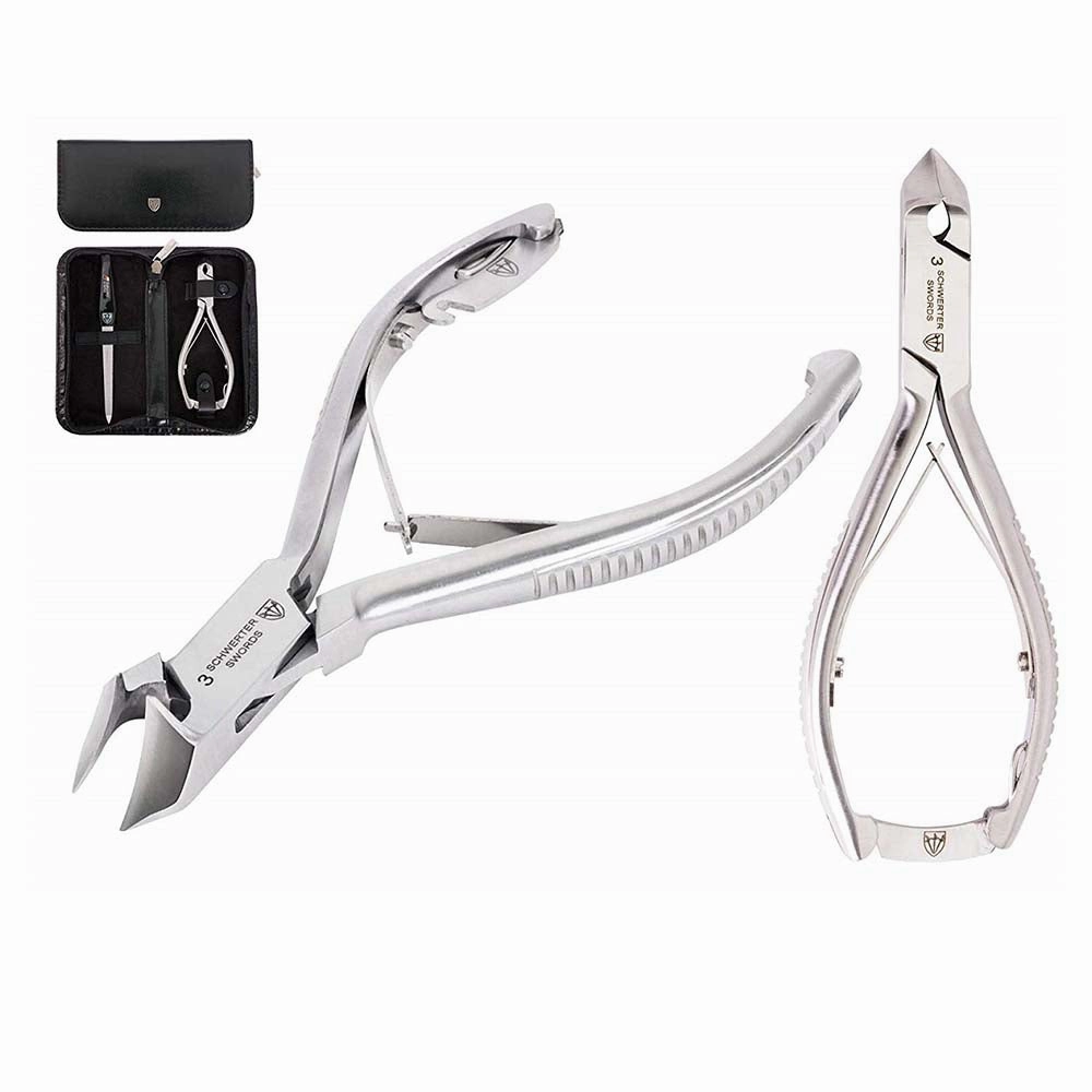 Kellermann 3 Swords Professional Toe Nail Clipper Set 52351 - Black