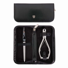 Kellermann 3 Swords Professional Toe Nail Clipper Set 52351 - Black