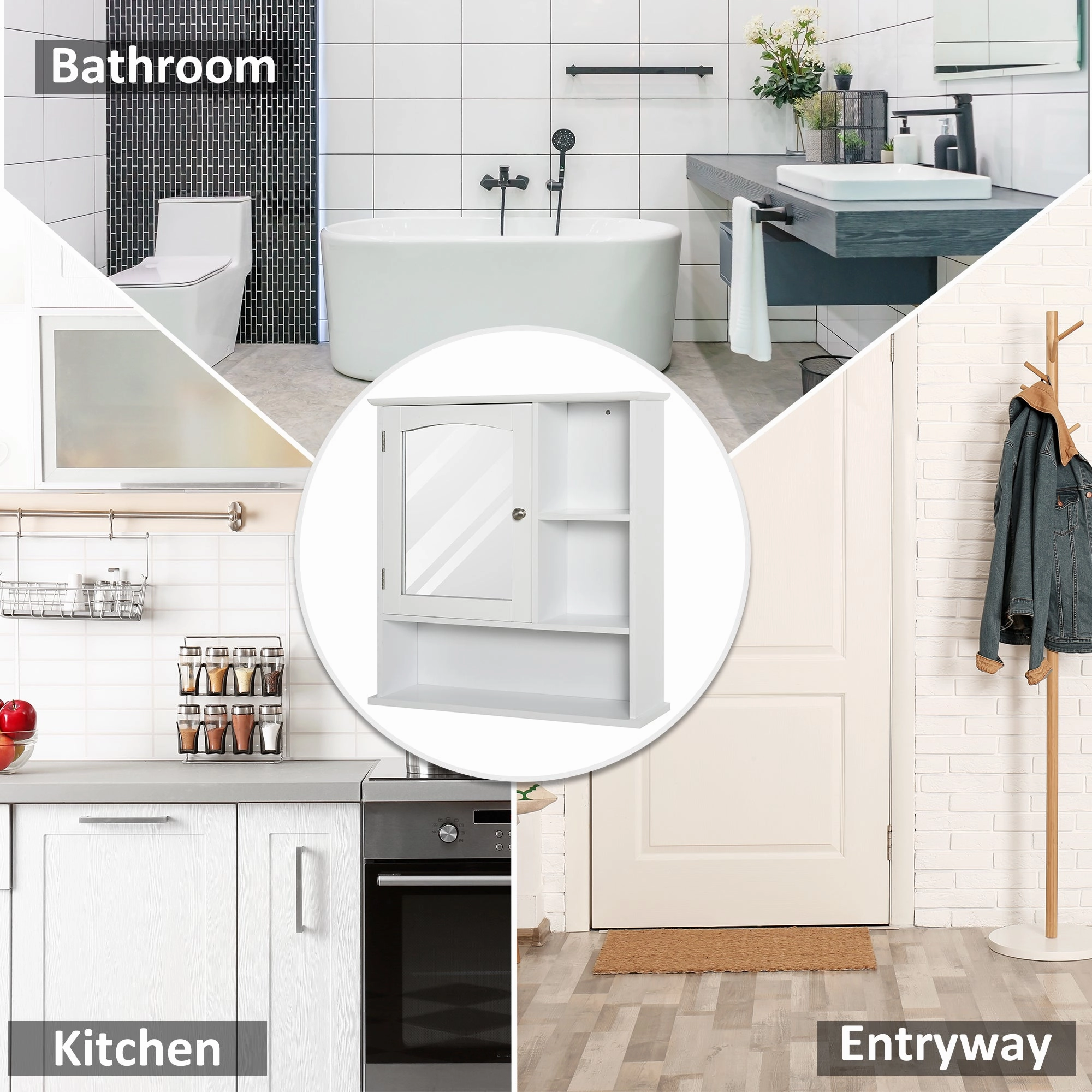 kleankin Bathroom Cabinet