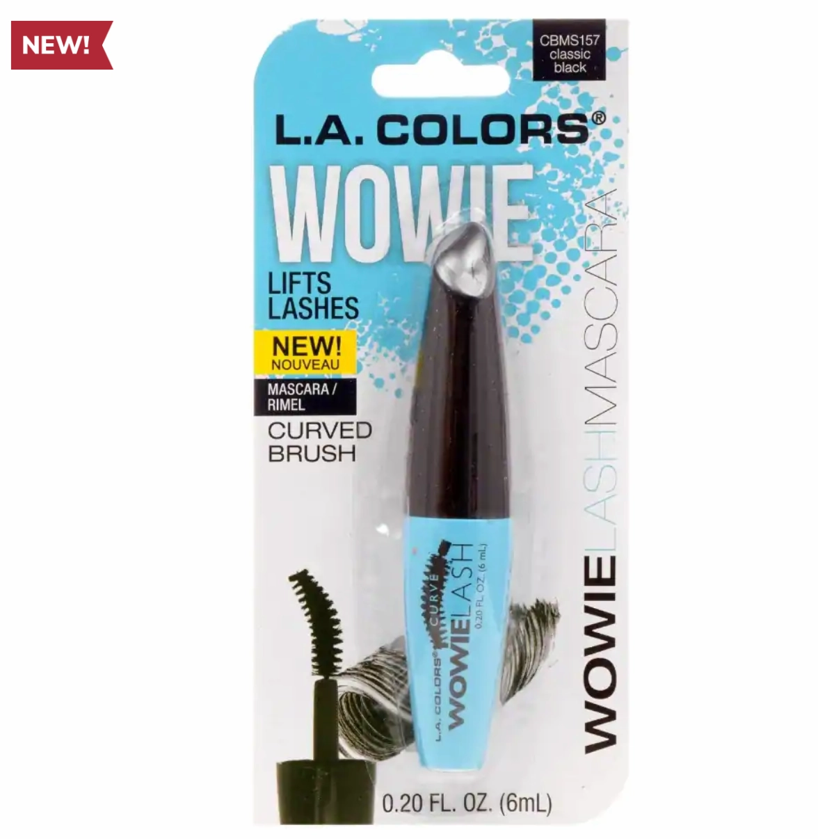 L.A. Colors Mascara, 0.2 oz. Bottles