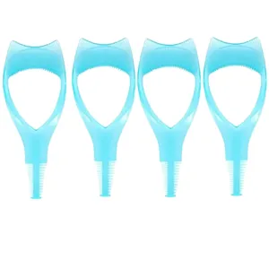 Lashmate Precision Applicator, 3 in 1 Eyelashes Tools Mascara Shield Applicator Guard, 3 in 1 Lash Tool, Eyelash Mascara Guard, Eyelash Mascara Guard for Women-Blue