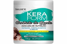 Linha Keraform (Tratamento) - Mascara de Nutricao Controle de Queda 1Kg - (Keraform (Treatment) Collection - Loss Control Nourishing Mask Net 32.27 Oz)