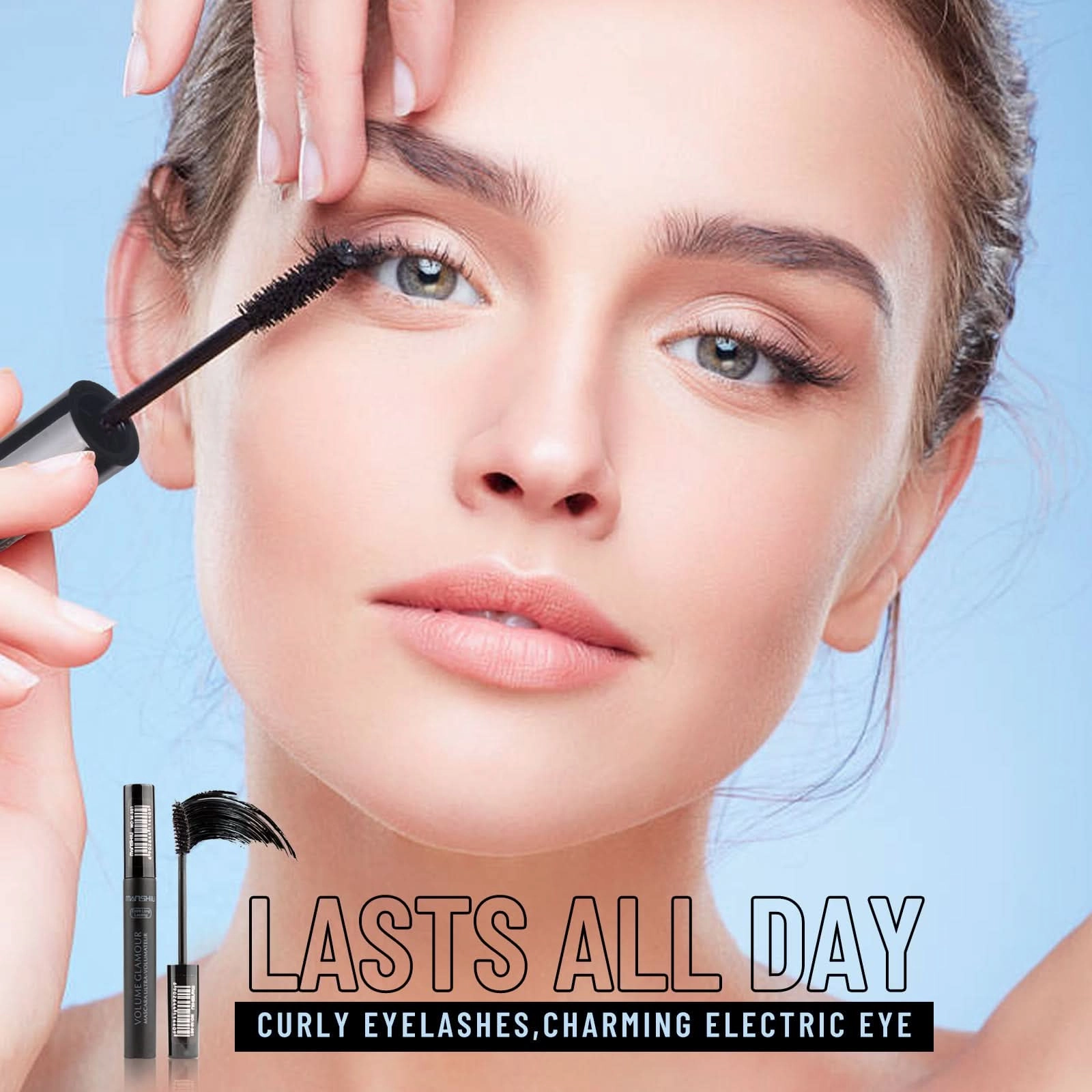 Long & Thick Curling Mascara – Affordable, Smudge-Proof Volume