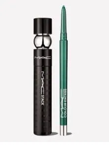 M.A.C Line and Lash Full Size Kit - M·A·C Colour Excess Gel Pencil Eye Liner (Pool Shark) and M·A·CStack Mascara Mega Brush.
