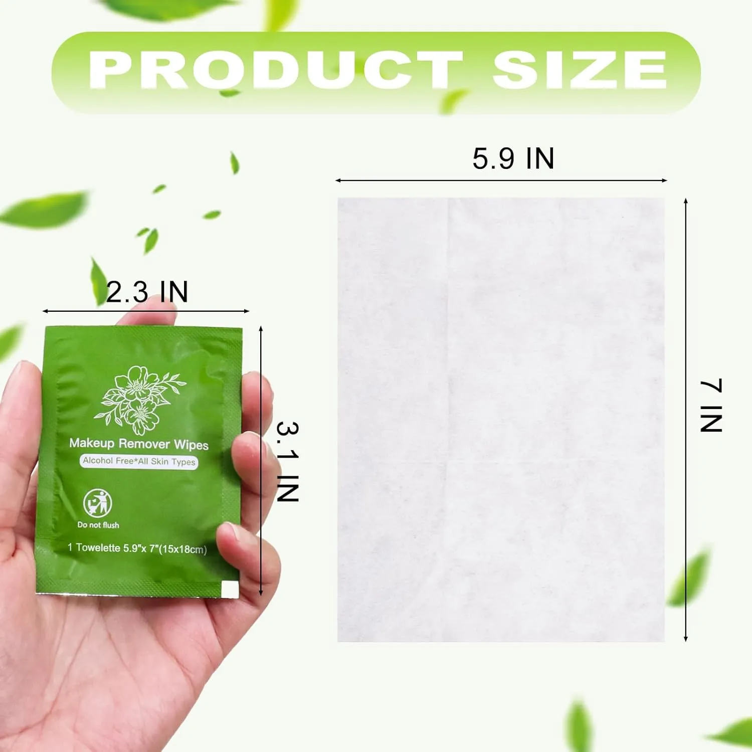 Makeup Remover Wipes Bulk Individually Wrapped,Travel Makeup Wipes Individual Makeup Remover Wipes Bulk Gentle Cleansing Makeup Remover Wipes for Face Cleansing Mascara Lipstick Travel Hotel (200)