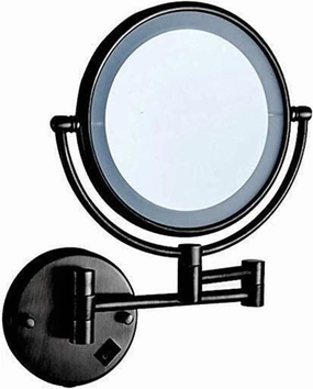 Makeup Mirror LED Makeup Mirror Double-Sided Wall Mounted Bathroom Mirror Vanity Makeup and Shaving Mirror | 8 inch 3X Magnification