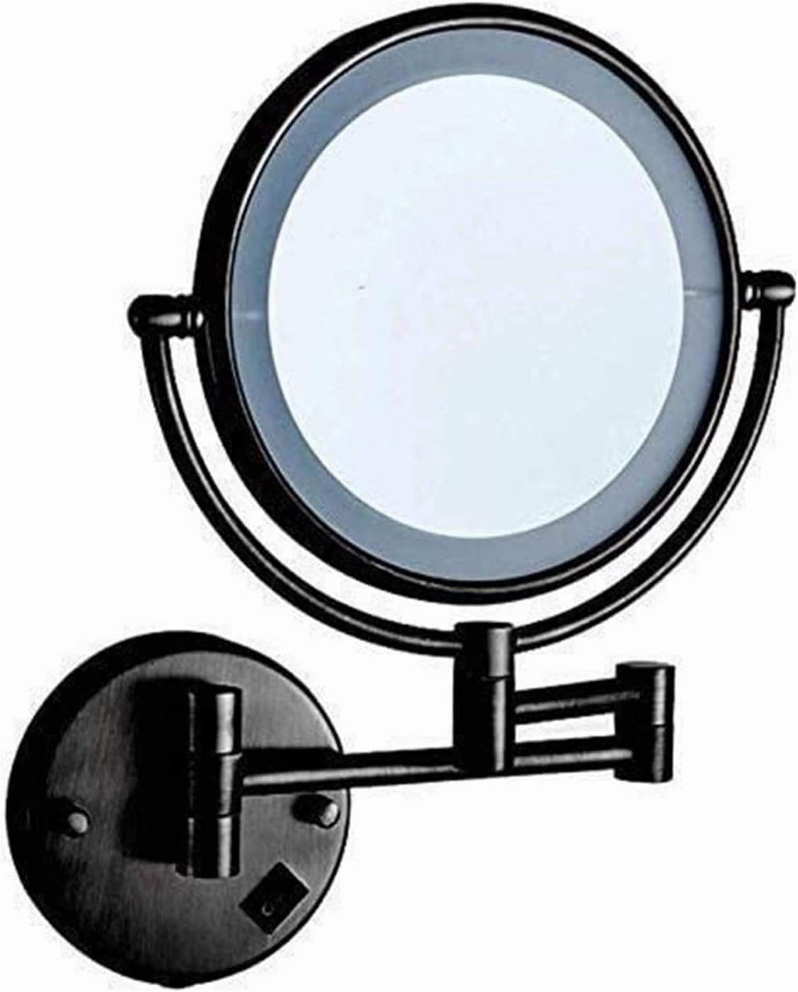Makeup Mirror LED Makeup Mirror Double-Sided Wall Mounted Bathroom Mirror Vanity Makeup and Shaving Mirror | 8 inch 3X Magnification