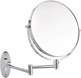 Makeup Mirror Makeup Mirror Bathroom Mirror,Makeup Mirror,Wall Mounted Mirror,Foldable and Retractable,Double-Sided Beauty Mirror Portable Small Mirror (Size : 15 * 15CM)