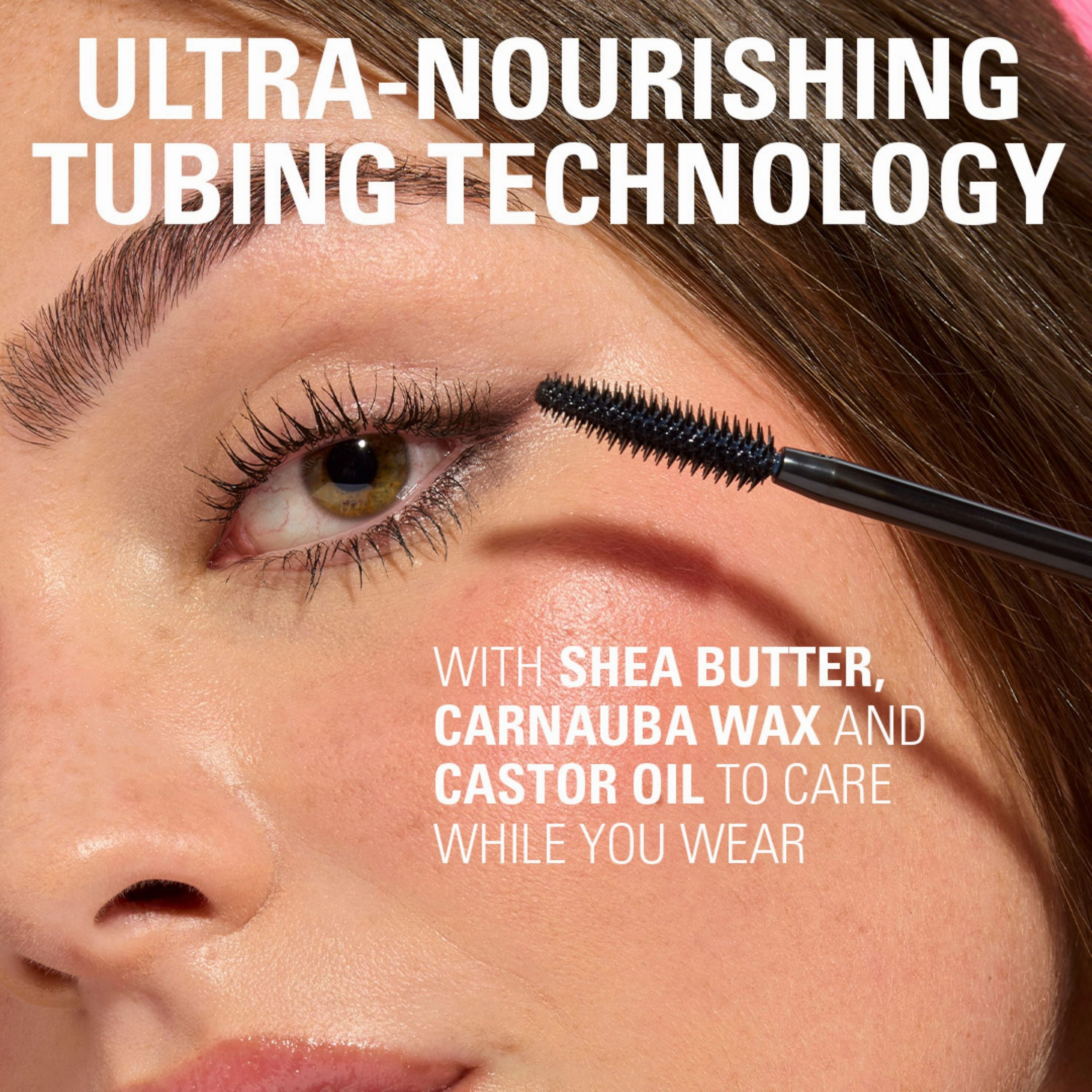 Makeup Revolution Wrap Lash Tubing Mascara Brown 9ml