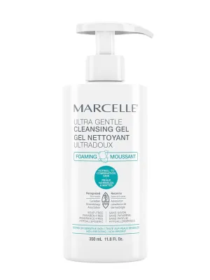 MARCELLE Ultra-Gentle Cleansing Gel, Foaming Gel, Unscented, 11.83 Fl Oz