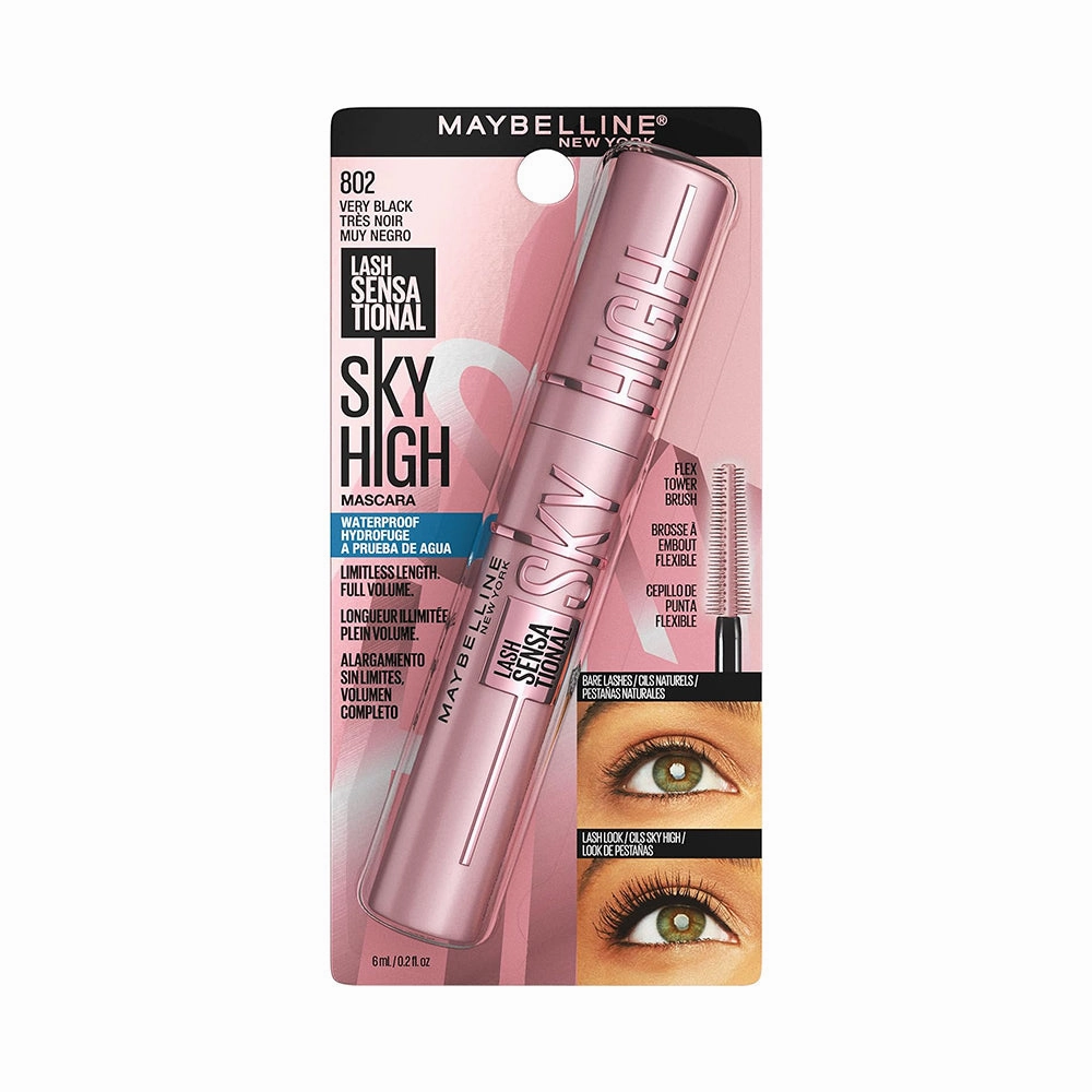 Maybelline Lash Sensational Sky High Mascara Waterproof 802 Very Black
