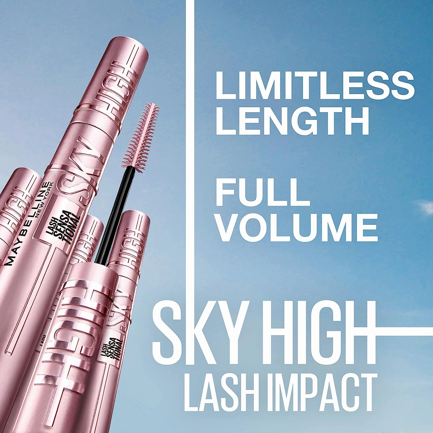 Maybelline Lash Sensational Sky High Mascara Waterproof 802 Very Black