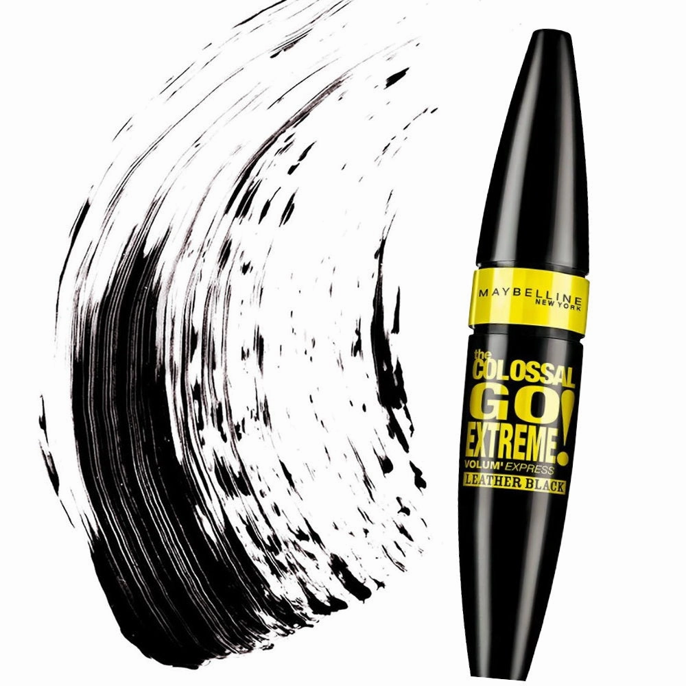 Maybelline Volum Express Colossal Go Extreme Leather Black Mascara 9.5ml
