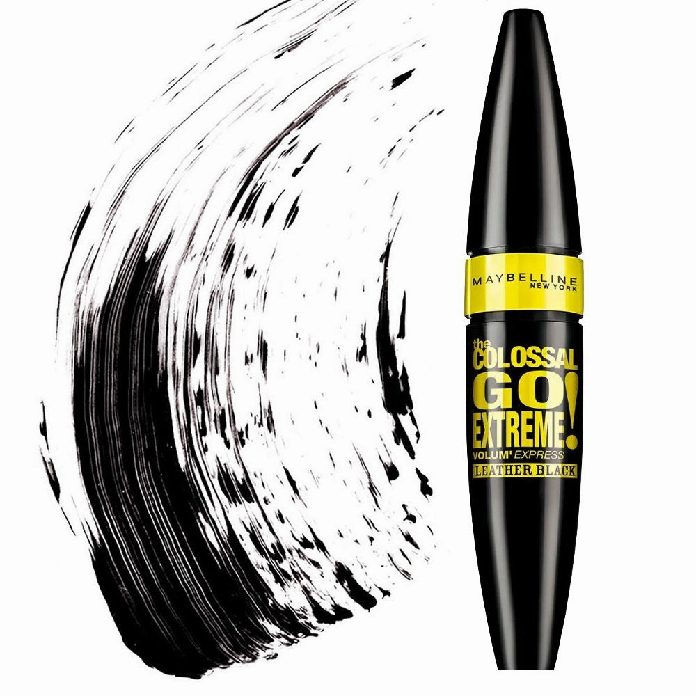 Maybelline Volum Express Colossal Go Extreme Leather Black Mascara 9.5ml