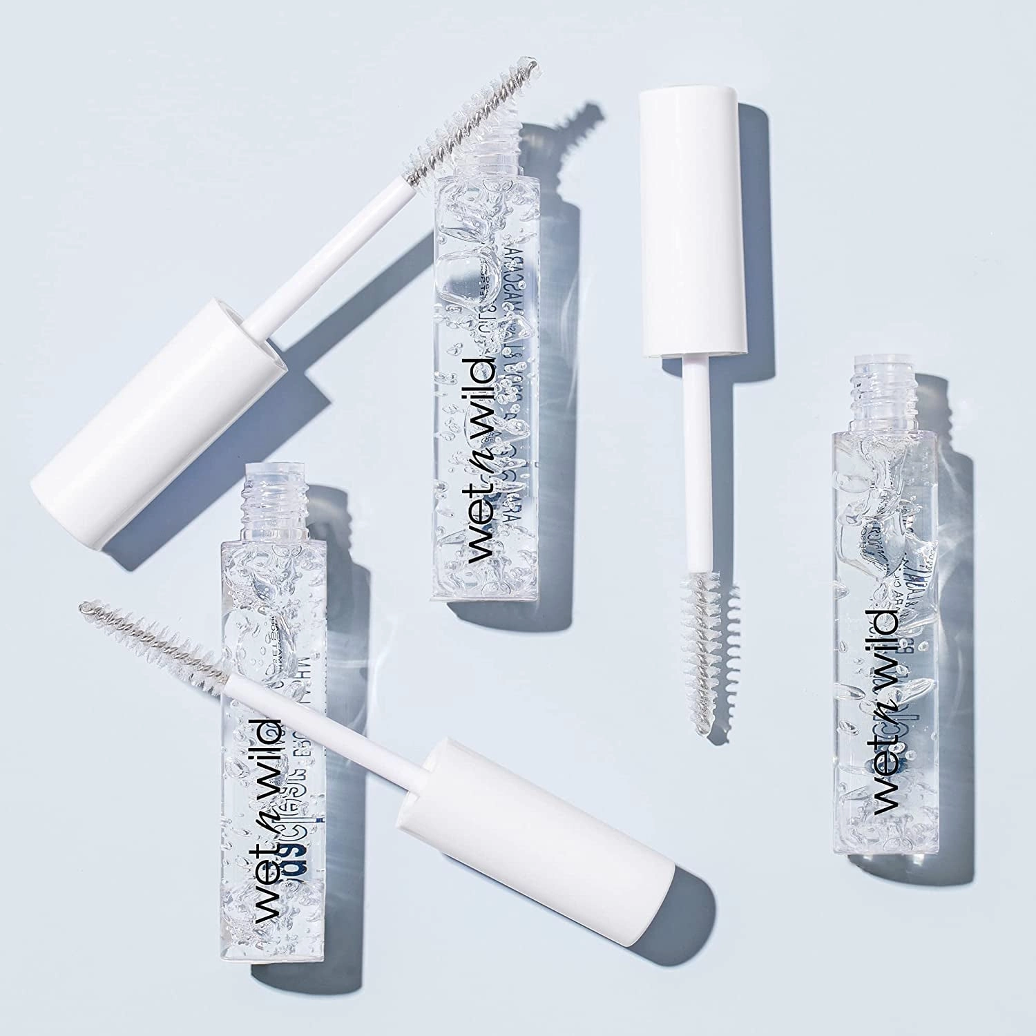 Mega Clear Brow & Lash Mascara - Sculpts Brows, Defines Lashes, Conditioning with Soy Protein & Provitamin B5, Primer & Top Coat, Cruelty-Free & Vegan - Clear