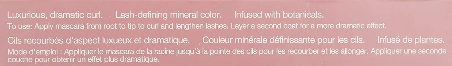 Mineral Fusion So Lifted Defined Curl Mascara - Black .3floz