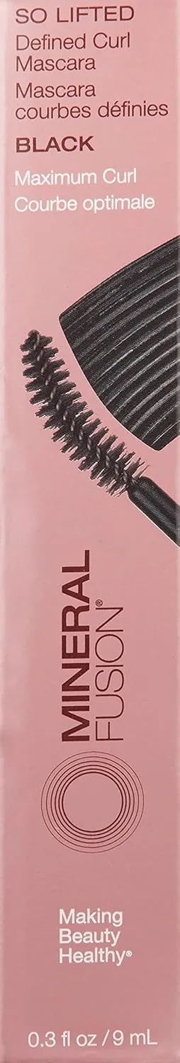 Mineral Fusion So Lifted Defined Curl Mascara - Black .3floz
