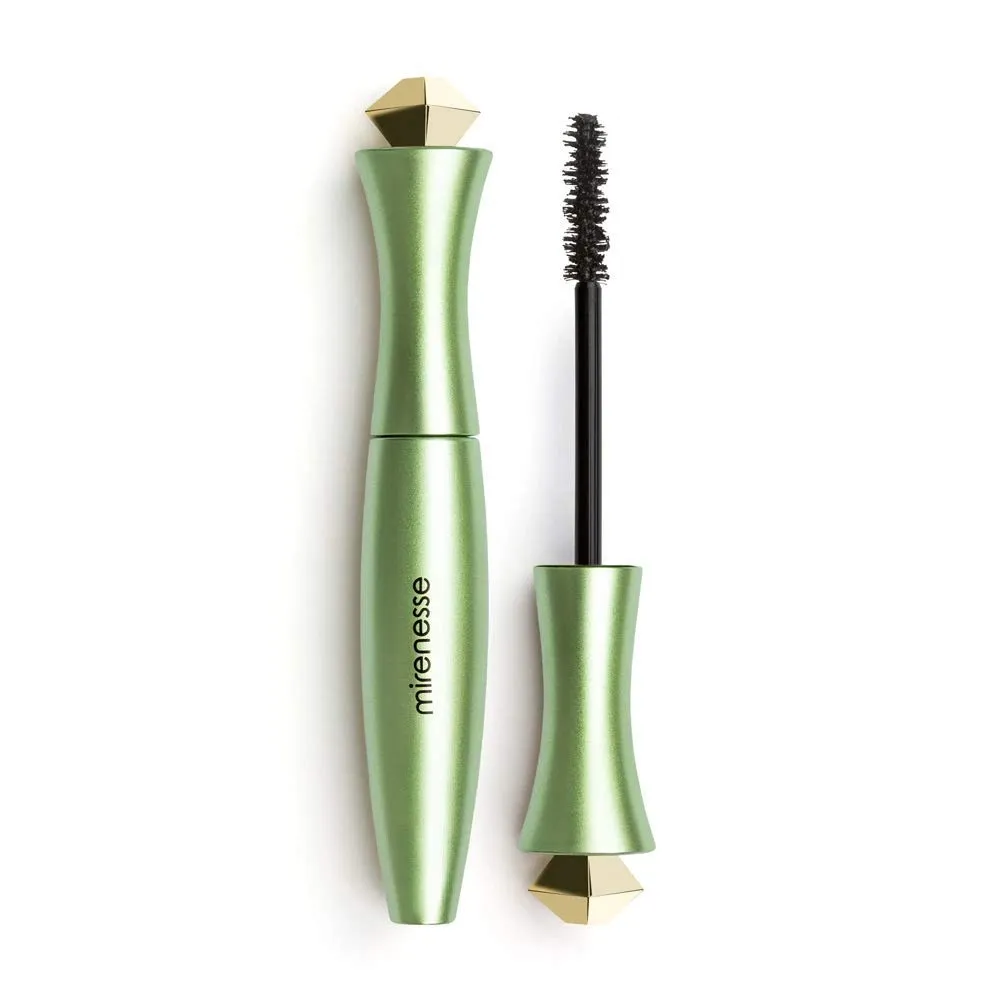 Mirenesse Cosmetics Organic Secret Weapon 24hr Mascara - Shade - Black Our Organic & Natural Formula Mascara is Toxin-free, Vegan and Cruelty-Free. Hypoallergenic and Safe
