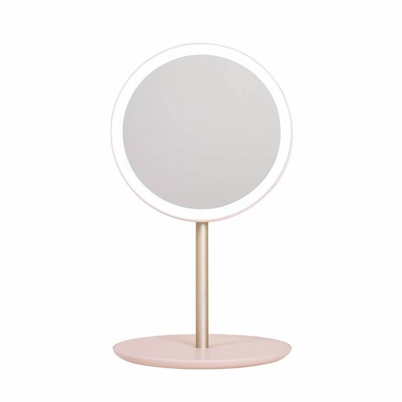Muid Make-Up Mirror Net Red Portable Foldable Led Table Top Dressing Mirror With Light