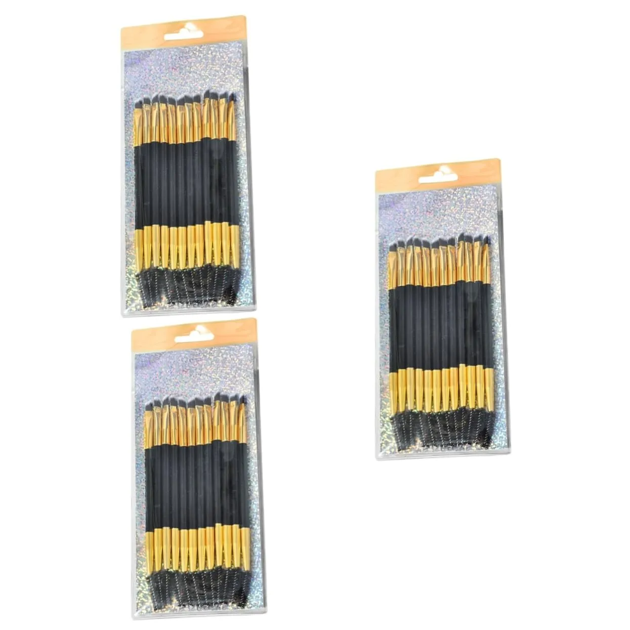NOLITOY 36pcs Dual Purpose Eyebrow Comb Double-ended Mascara Brush Set Premium Cosmetic Brushes for Eyelash and Brow Styling for Salon Home Use