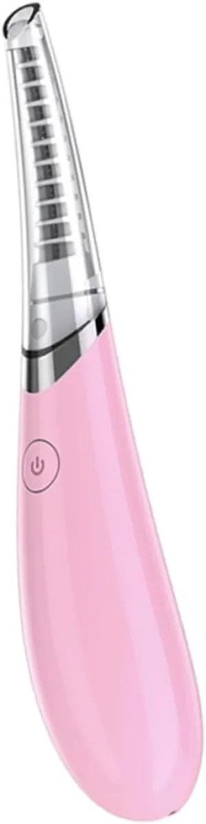 NOLITOY USB Electric Eyelash Curler Dual Temperature Settings Fast Heating Technology for Effortless Lash Curling Painless and Compact Beauty Pink