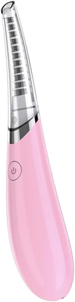 NOLITOY USB Electric Eyelash Curler Dual Temperature Settings Fast Heating Technology for Effortless Lash Curling Painless and Compact Beauty Pink