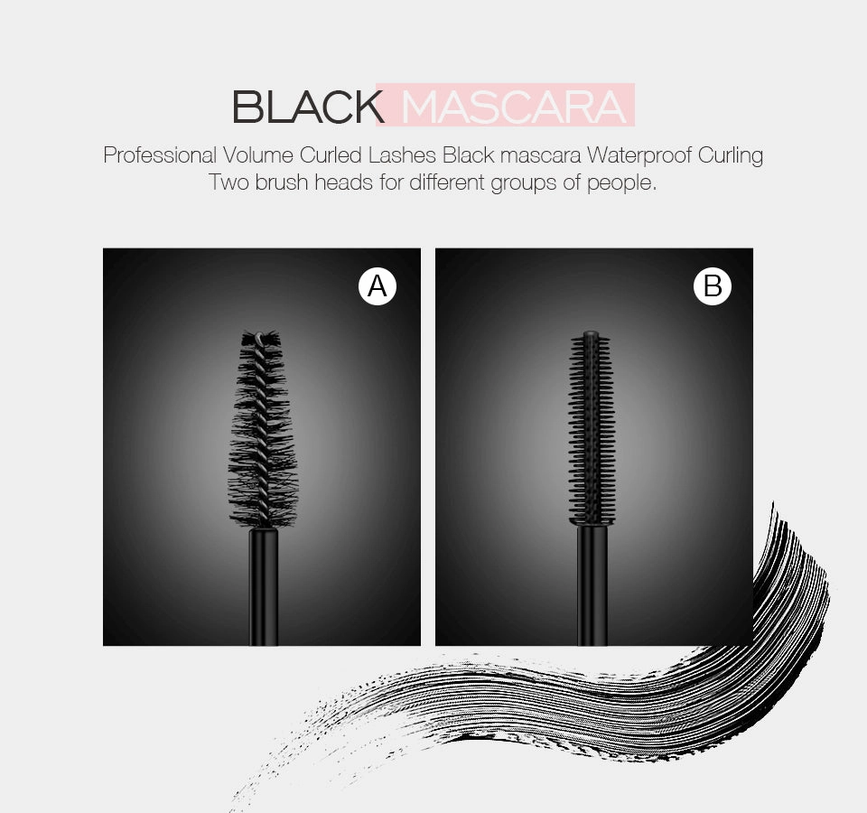 O.TWO.O  Hot sales Waterproof 3D silk fiber mascara with white leather tube design
