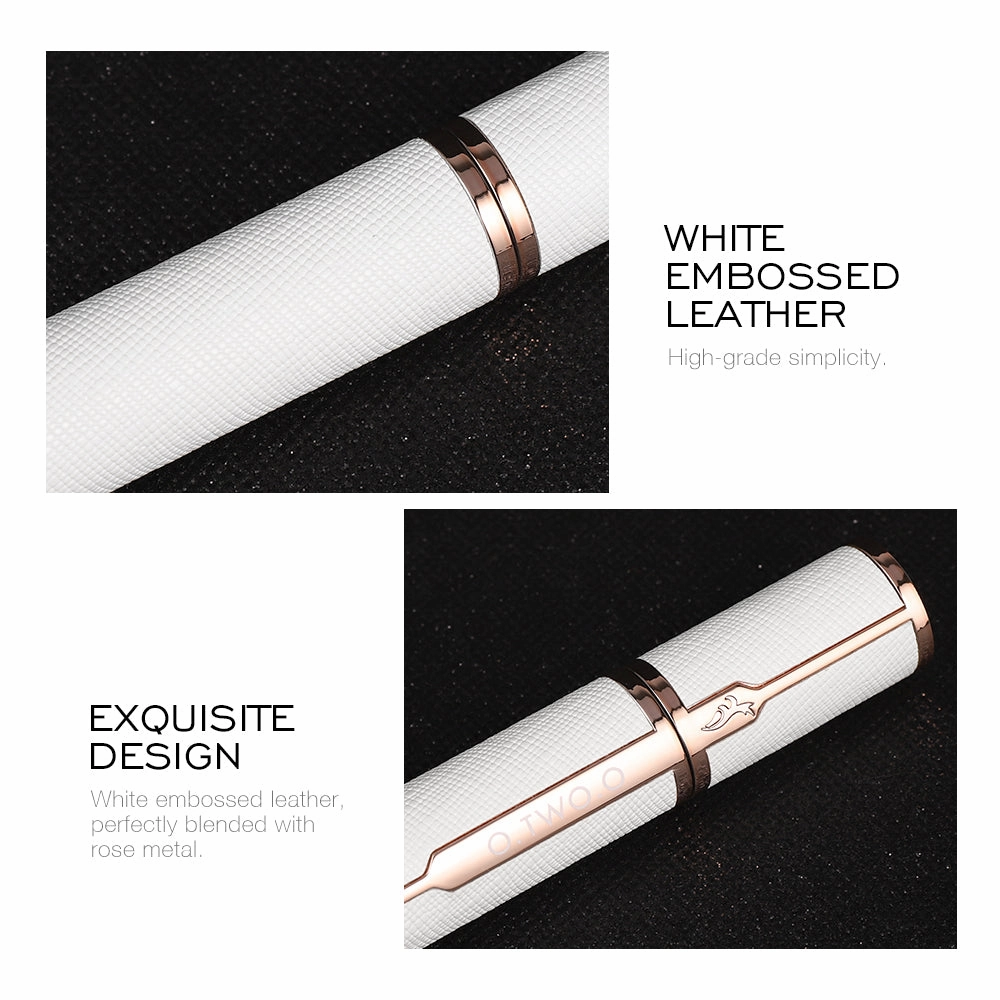 O.TWO.O  Hot sales Waterproof 3D silk fiber mascara with white leather tube design