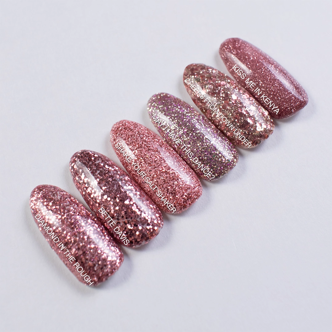 P  Diamond in the Rough Glitter Gel Polish