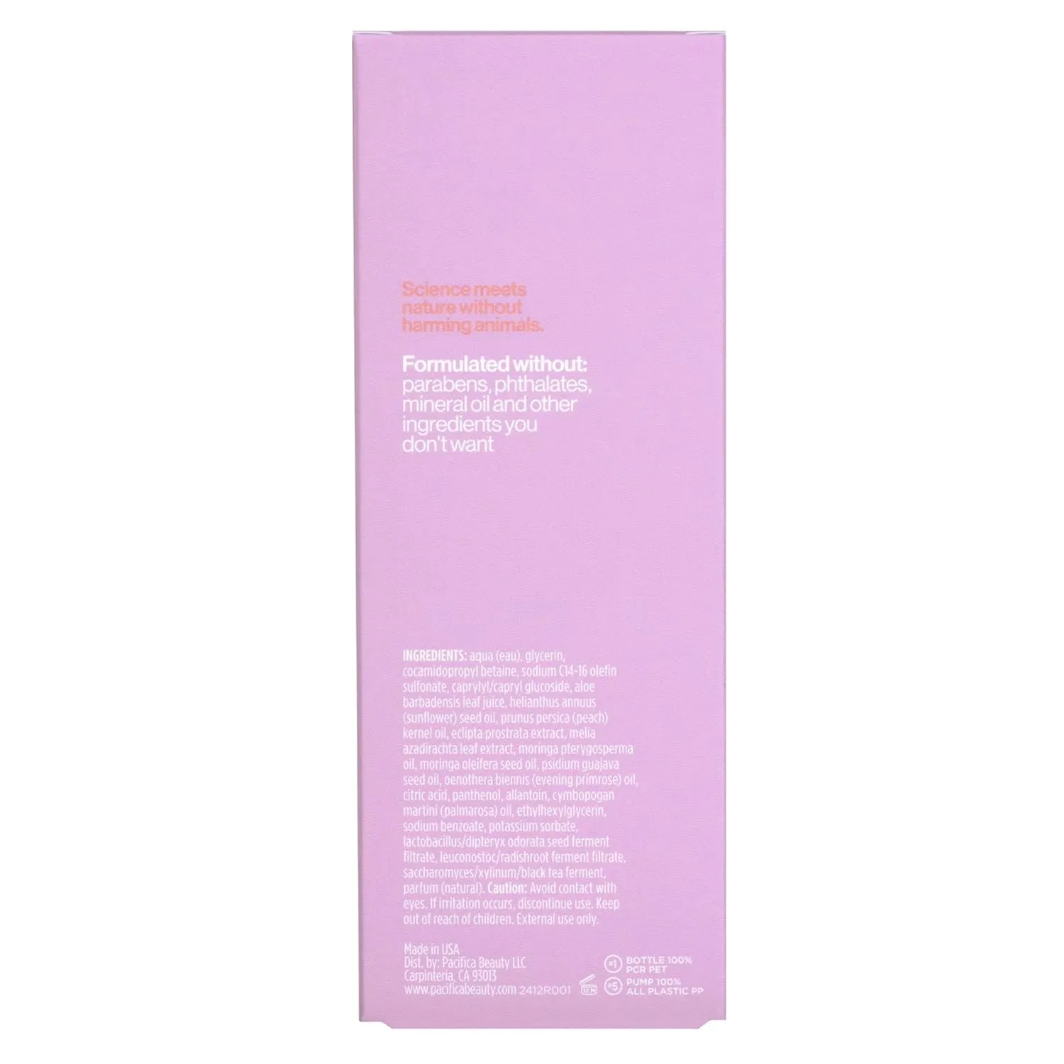 Pacifica Melt For You Facial Cleansing Oil – Hydrating Daily Face Wash & Makeup Remover Oil Cleanser for All Skin Types, Gentle Non-Comedogenic, Vegan, Clean Beauty, Dermatologist Tested 8 fl oz