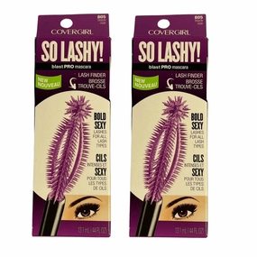 Pack of 2 CoverGirl So Lashy blast PRO Mascara, Black 805