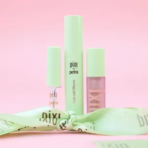 Pixi Elevate Eye Trio, featuring EyeLift Max in Sunset and Large Lash Mascara in Bold Black