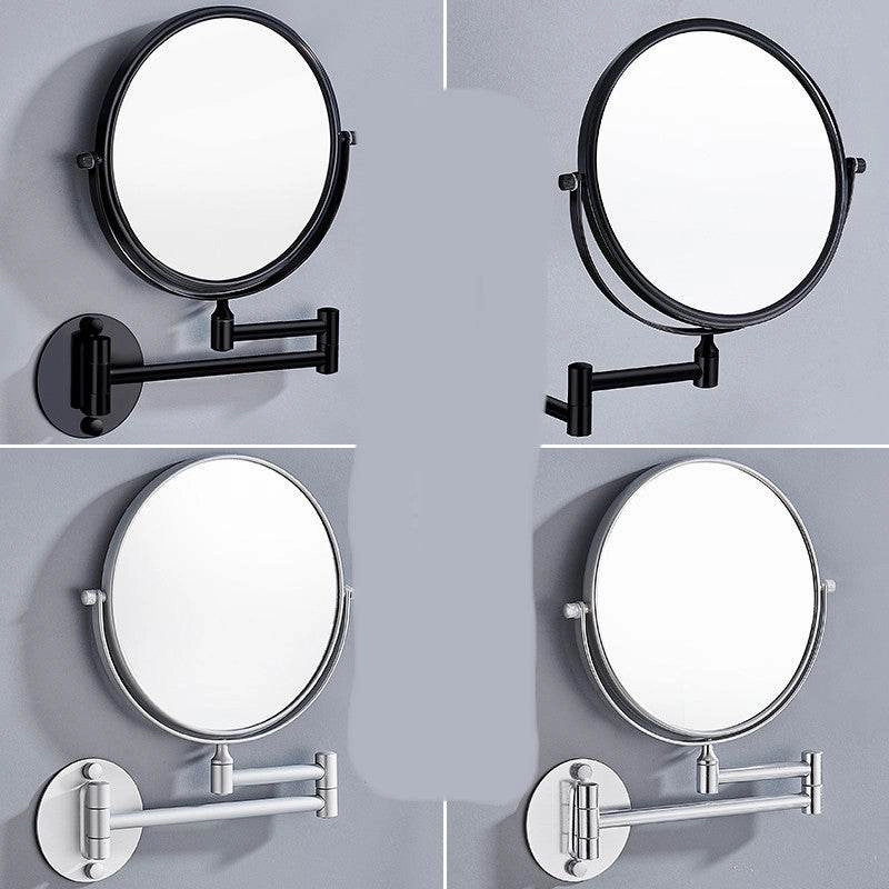 Punch-Free Makeup Mirror Mirror Double Sided Wall Mounted