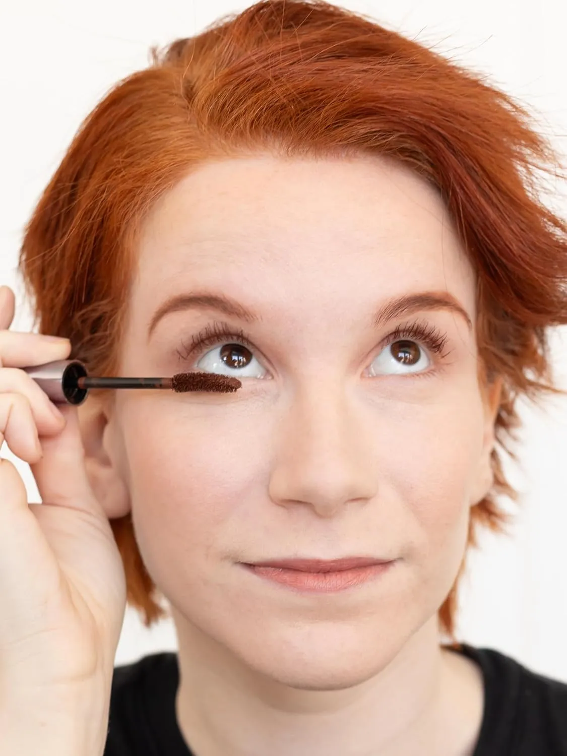 Redhead Revolution's Vegan Gingerlash Redhead Mascara | Auburn Brown Mascara for Redheads & Blondes (Honest Auburn)