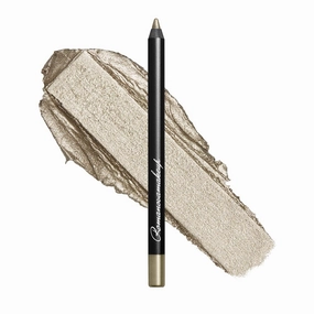 Romanovamakeup Sexy Smoky Eye Pencil - PISTACHIO. Professional Eye Liner SPARK METALLIC SHADE, Long-Lasting Formula, Stunning Look with Eye-Makeup Pencil