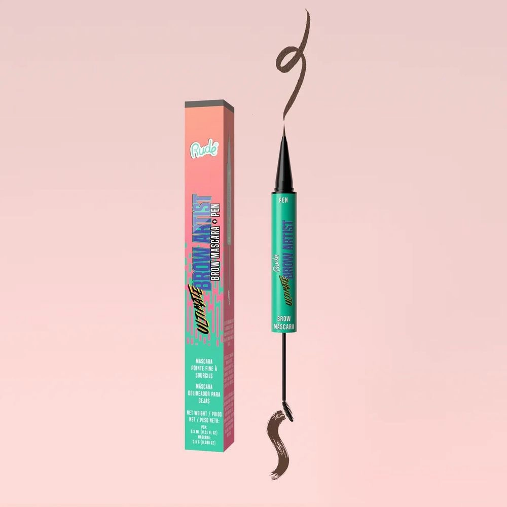 Rude Cosmetics Ultimate Brow Artist Brow Mascara And Pen