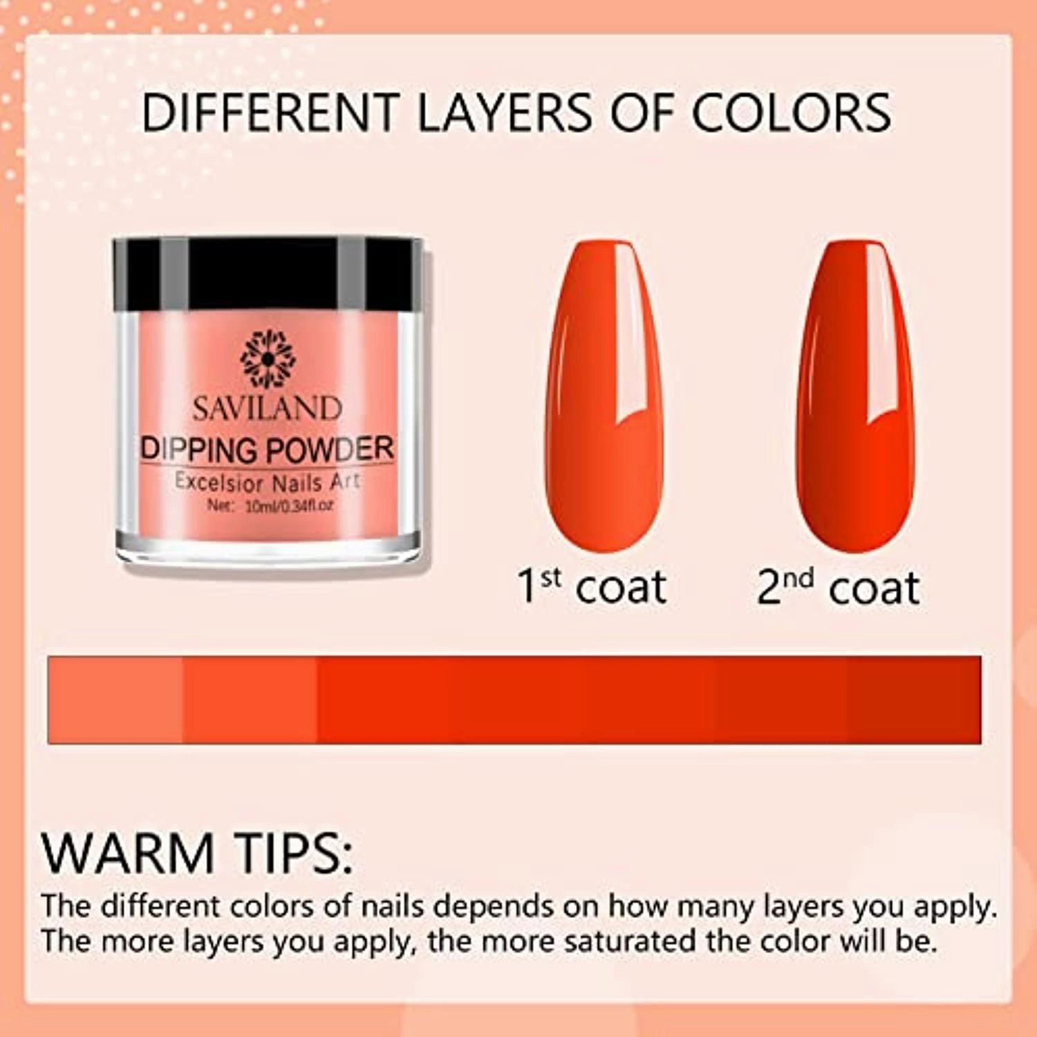 Saviland 29 Pcs Dip Powder Nail Kit Starter, 20 Colors Dipping Powder System Essential Dip Liquid Set with Base Top Coat Activator Brush Saver for DIY at Home and Salon
