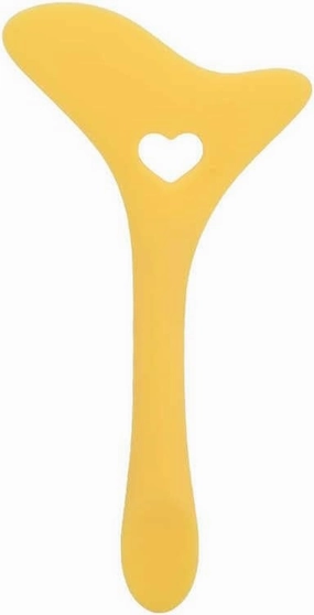 Silicone Eyeliner Stencil Ergonomic Eyeliner Stencil for Lipstick Drawing for Novice (Color: Yellow)