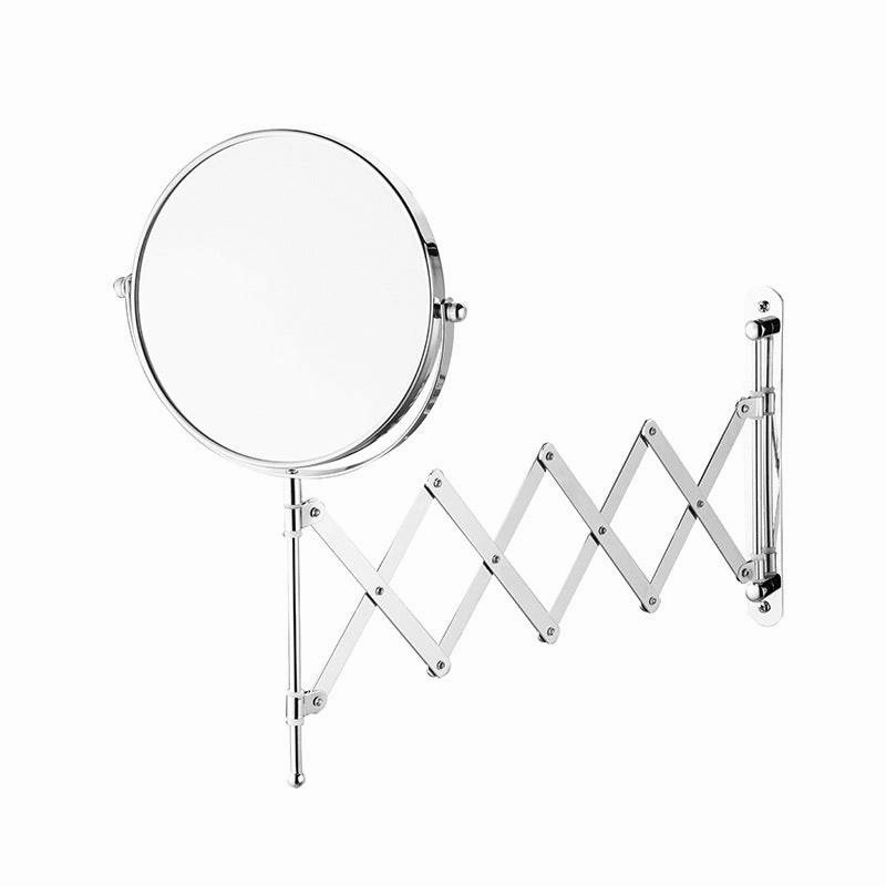 Simple Fashion Metal Makeup Mirror Wall Mounted Folding Mirror