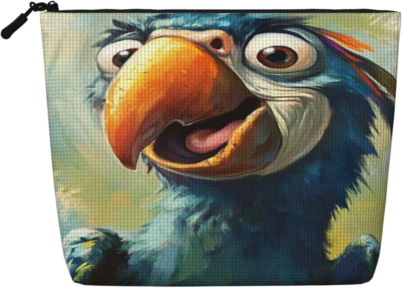 Smiling Parrot Series Makeup Bag Birthday Gift Mother'S Day Gifts Are The Internal Capacity Is Large Light And Cute Suitable For Daily Life Travel Etc