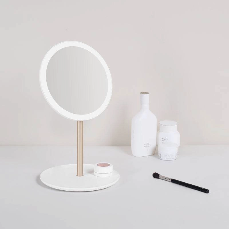 Travel beauty mirror folding mirror