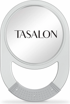 Unbreakable Barber Mirror - round Hand Held Mirror, Hanging Handheld Mirror, Beauty Salon Essentials Barber Accessories Hand Mirrors with Handle for Men, Women, Self Cut and Hair Stylist