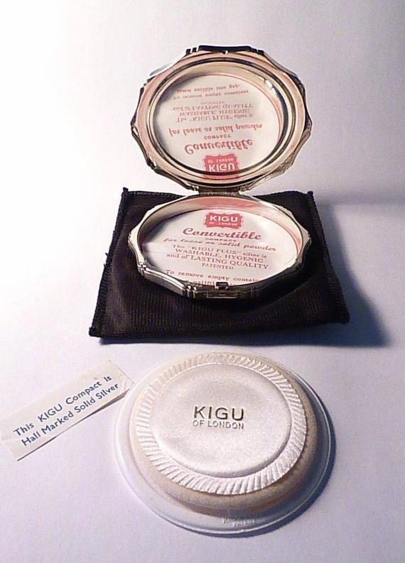 Unused Sterling Silver Kigu Compact 1978